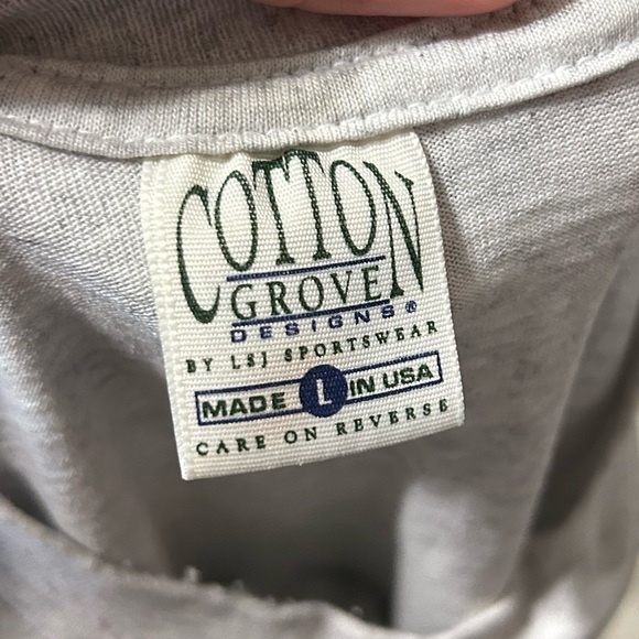 Vintage 80s Working is for those who don’t fish Graphic T Shirt - L - Picture 6 of 7